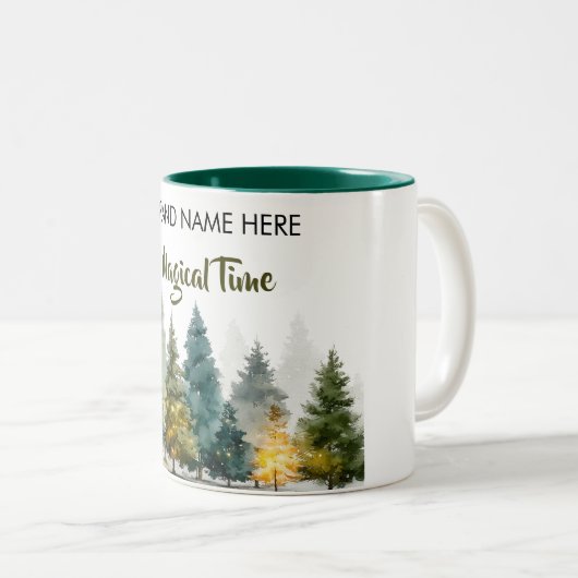Christmas Charm Mug • Add Your Brand Name (Devant droit)