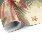 Christmas  Cheer Pattern Cadeaupapier (Rol Hoek)