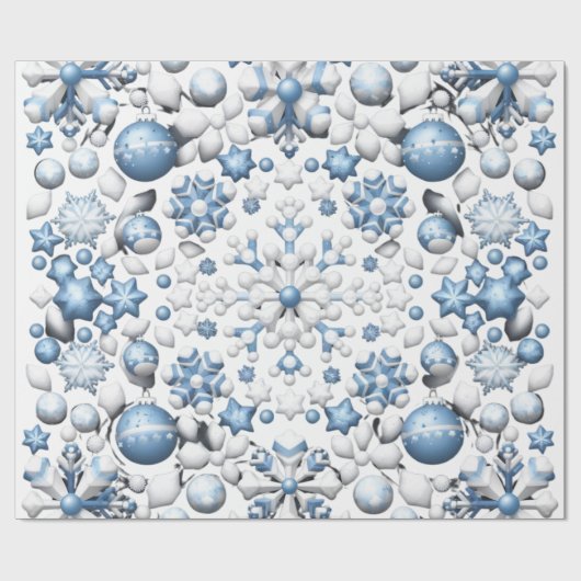 Christmas  Cheer Pattern Cadeaupapier (Vlak)