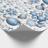 Christmas  Cheer Pattern Cadeaupapier (Hoek)