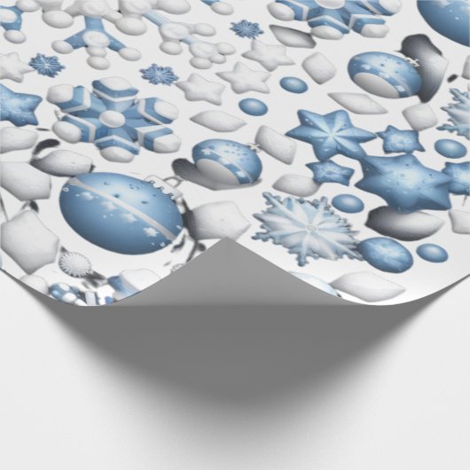 Christmas Cheer Pattern Cadeaupapier (Hoek)