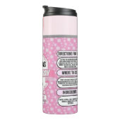 Christmas Cheer Spray - Roze Thermosbeker (Geroteerd rechts)