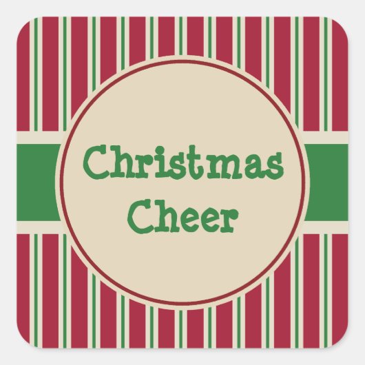 Christmas Cheer Stickers (Voorkant)