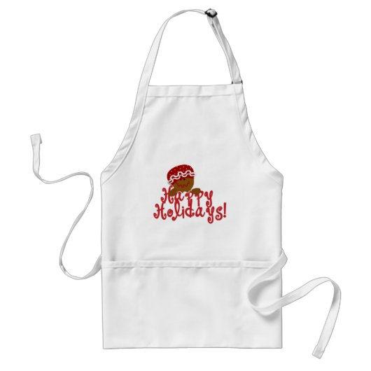 Christmas Chef Schort (Voorkant)