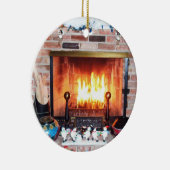 CHRISTMAS CHEMINÉE ornement (Droite)