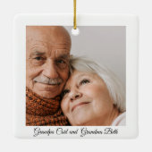 Christmas Chicken Ornament (Achterkant)