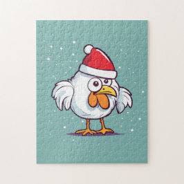 Christmas Chicken Puzzle Legpuzzel
