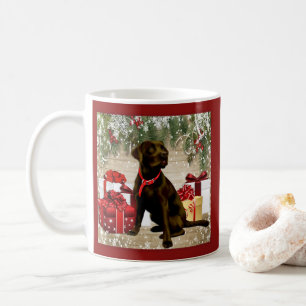 CHRISTMAS CHOCOLATE LABRADOR KOFFIEMOK