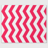 Christmas Classic Style Rood Wit Gestreept Sjabloo Cadeaupapier (Vlak)