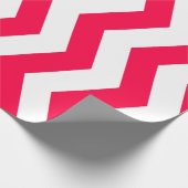 Christmas Classic Style Rood Wit Gestreept Sjabloo Cadeaupapier (Hoek)