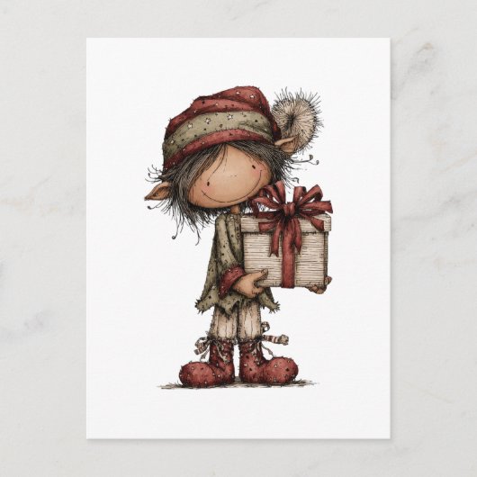 Christmas Clipart Collection | Teddy Bear  Briefkaart (Voorkant)