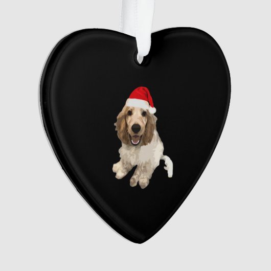 Christmas Cocker Spaniel (White) Essential T-Shirt (devant)