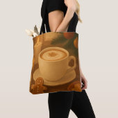 Christmas Coffee Vibes Tote Draagtas (Dichtbij)