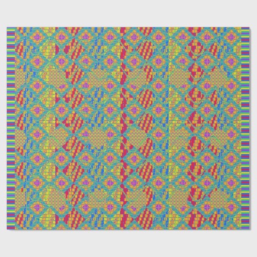 Christmas Colours Cadeaupapier (Vlak)