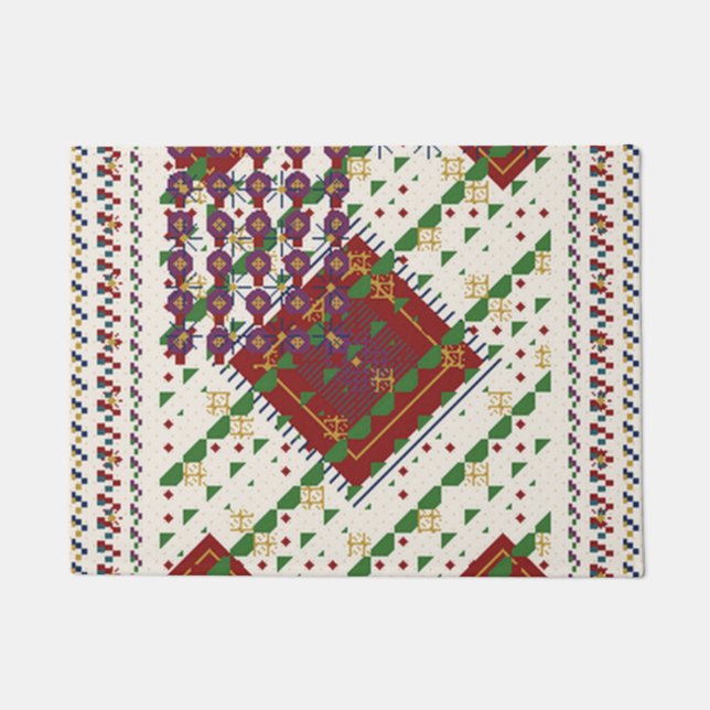 Christmas Colours  Deurmat (Voorkant)