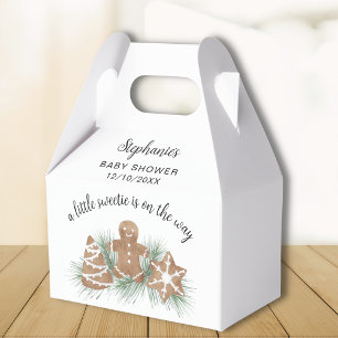 Christmas Cookie Baby shower Bedankdoosjes