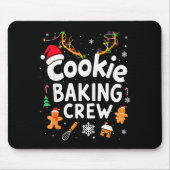 Christmas Cookie Baking Crew Family Baking Team Fu Muismat (Voorkant)