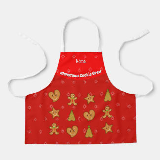 Christmas Cookie Crew-Gingerbread Pals-Red S Schort