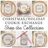 Christmas Cookie Exchange Cadeaulabel