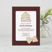 Christmas Cookie Exchange Fête Invitation (Debout devant)