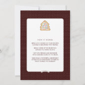 Christmas Cookie Exchange Fête Invitation (Dos)