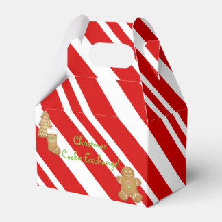 Christmas Cookie Exchange gunstbox Bedankdoosjes