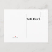 Christmas Cookie Exchange Party Uitnodiging Briefkaart (Achterkant)