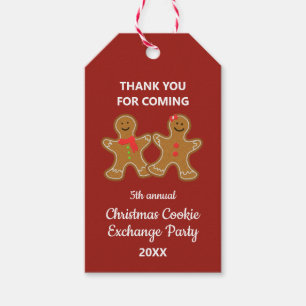 Christmas Cookie Exchange Swap Party Dank u Cadeaulabel