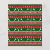 Christmas Cookie Exchange Voting Card Flyer (Achterkant)