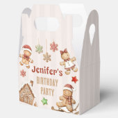  Christmas Cookie Gingerbread Birthday Bedankdoosjes (Geopend)