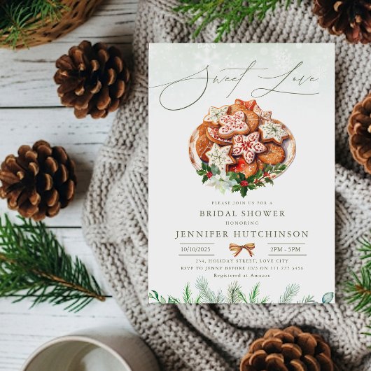 Christmas Cookie Holiday Vrijgezellenfeest Sweet L Kaart