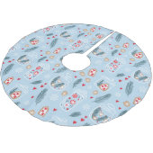 Christmas Cookie Jar Nordic Scandi Kerstboom Rok (Gekanteld)