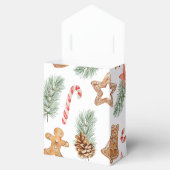 Christmas Cookie Wreath Baby shower Bedankdoosjes (Geopend)