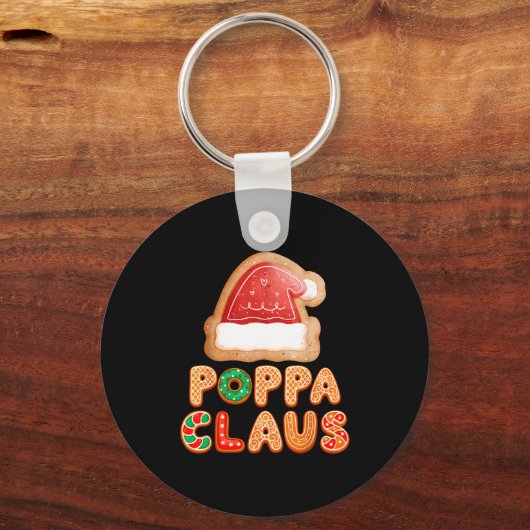 Christmas Cookies Baking Ppa Claus Family Matching Sleutelhanger (Voorkant)