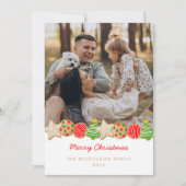 CHRISTMAS COOKIES FEESTDAGENKAART (Voorkant)