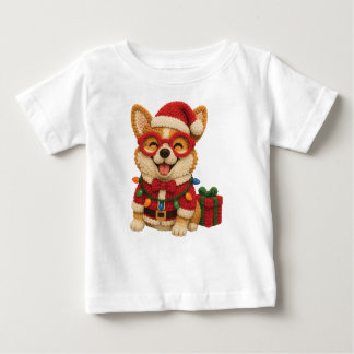 Christmas Corgi Crochet Look