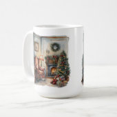 Christmas Cosy Home 15 oz Classic Mug (Devant gauche)