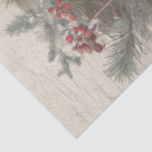 Christmas Cottage  Krans Pine Decoupage Tissuepapier (Detail)