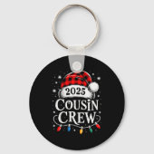 Christmas Cousin Crew 2025 Matching Xmas Family Pa Sleutelhanger (Voorkant)