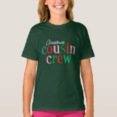 Christmas Cousin Crew Matching Family T-shirt (Voorkant)