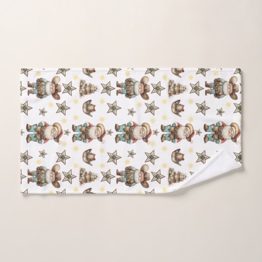 Christmas Cowboy  (Serviette à main)