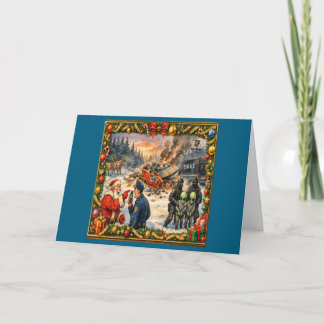 Christmas Crash Greeting Card Kaart