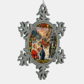 Christmas Crash Snowflake Ornament (Links)