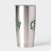 Christmas Crew Personalized Family Name Geïsoleerde Drinkbeker (Rechts)