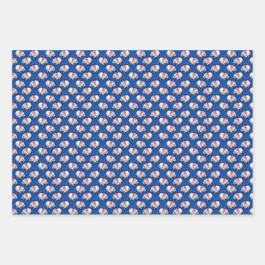 Christmas Critters Inpakpapier Vel (Voorkant 3)