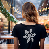 Christmas Cross Snowflake Ornate Classic T-shirt