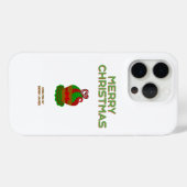 Christmas Cupcake Apple iPhone 15 Pro Coque (Verso (horizontal))