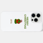 Christmas Cupcake Apple iPhone 15 Pro Max Coque (Verso (horizontal))