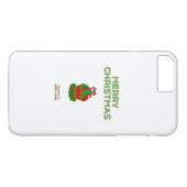 Christmas Cupcake Apple iPhone 8/7 Plus Coque (Dos (Horizontal))