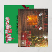 Christmas Custom Kaart Notitiekaartje (Voorkant / Achterkant)